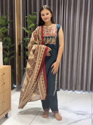 rama kalamkari neck