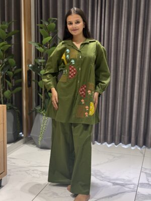 olive green cotton