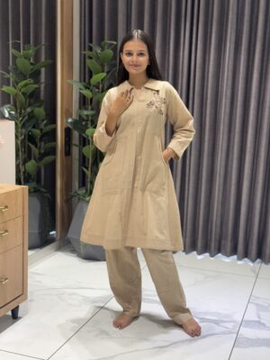 double pocket khadi cotton
