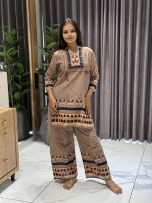 premium printed co ord set